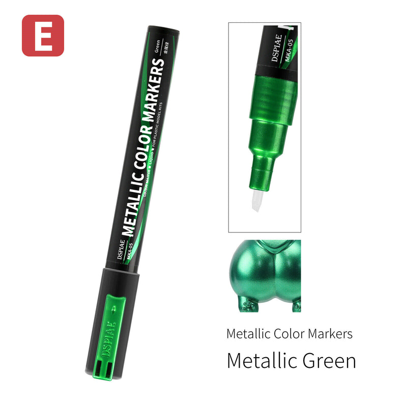 Dspiae Super Metallic Color Markers - MKA-05 Metallic Green