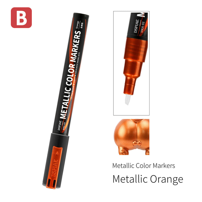 Dspiae Super Metallic Color Markers - MKA-02 Metallic Orange