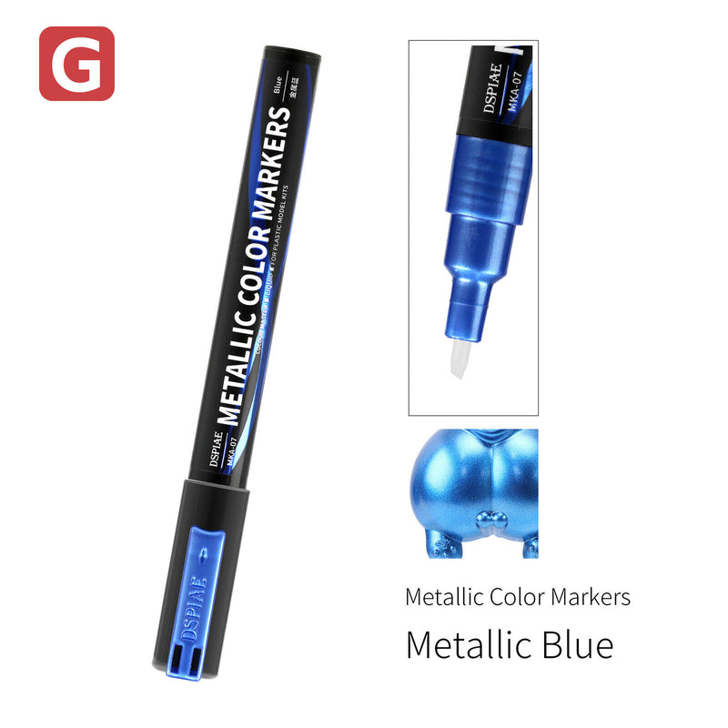 Dspiae Super Metallic Color Markers - MKA-07 Metallic Blue