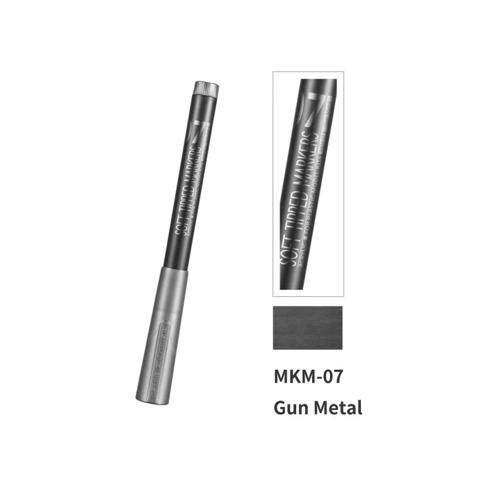 Dspiae Marker Pen Metallic - MKM-07 Gun Metal