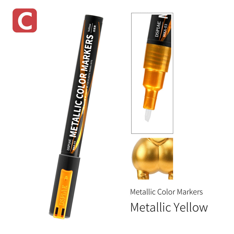 Dspiae Super Metallic Color Markers - MKA-03 Metallic Yellow