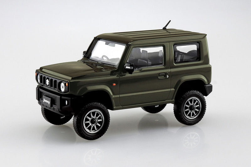 Snap Kit 1/32 Suzuki Jimny Custom Wheel (Jungle Green)