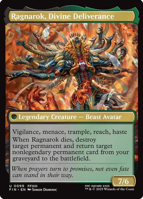 Ragnarok, Divine Deliverance (99b) [Final Fantasy]