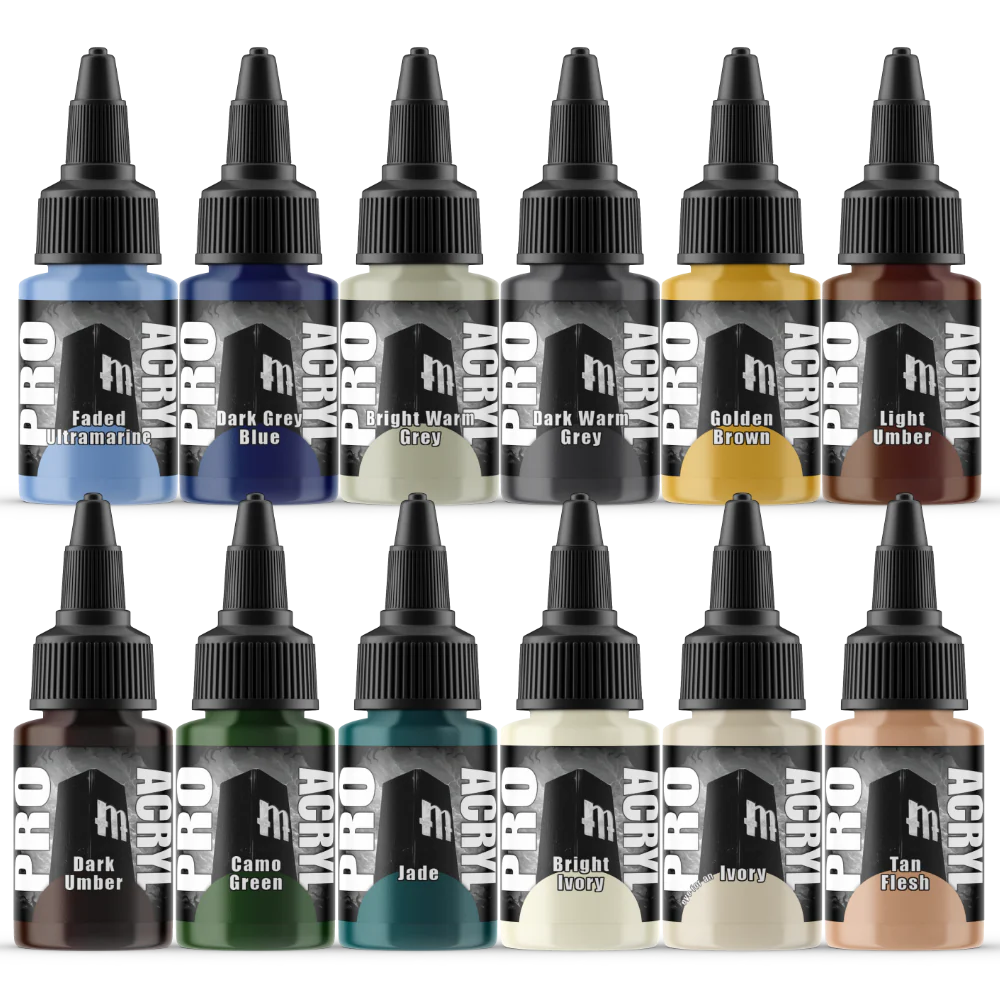 Coffret de base acrylique Pro - 24 couleurs
