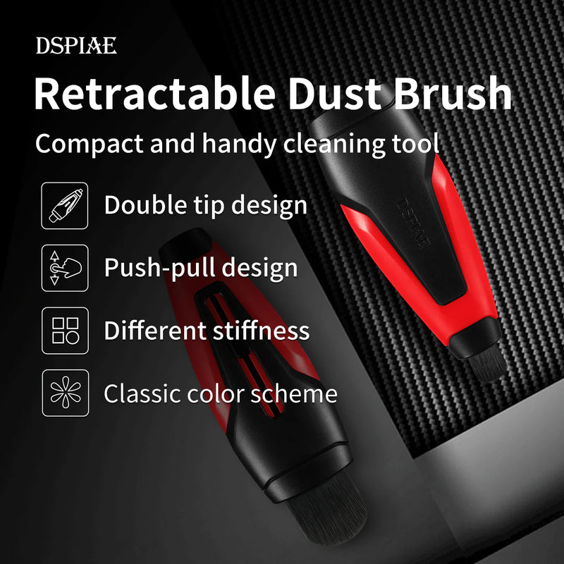Retractable Dust Brush Double Head