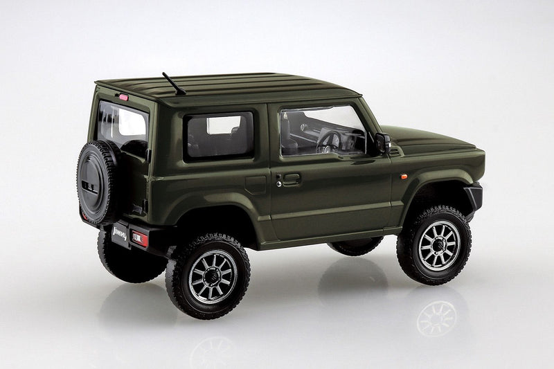 Snap Kit 1/32 Suzuki Jimny Custom Wheel (Jungle Green)