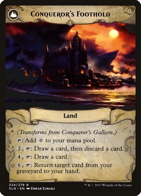 Conqueror's Galleon (234) [Ixalan] Reverse