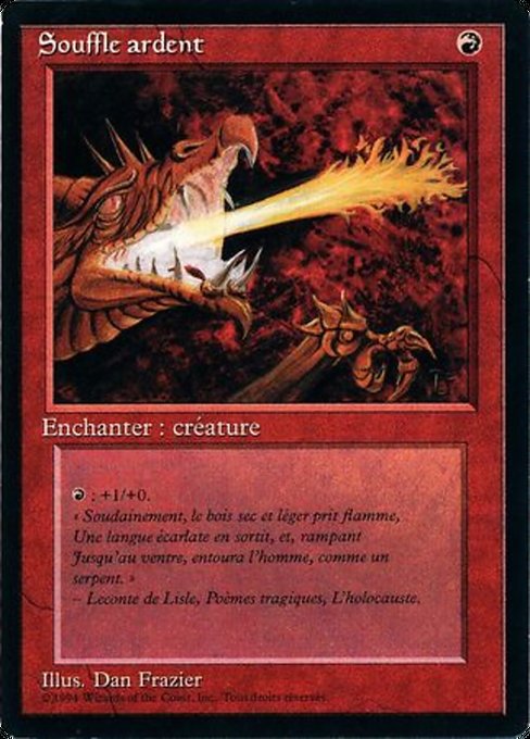 Firebreathing (151) [Foreign Black Border]