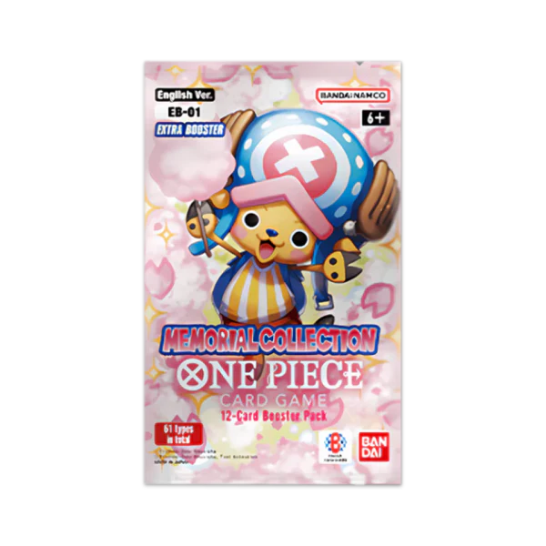 One Piece TCG : Pack de boosters de la collection commémorative EB-01 Extra Booster