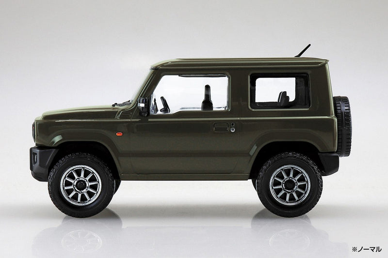 Snap Kit 1/32 Suzuki Jimny Custom Wheel (Jungle Green)