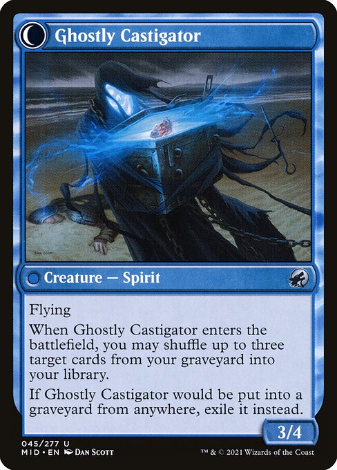Covetous Castaway (45) [Innistrad: Midnight Hunt] Reverse