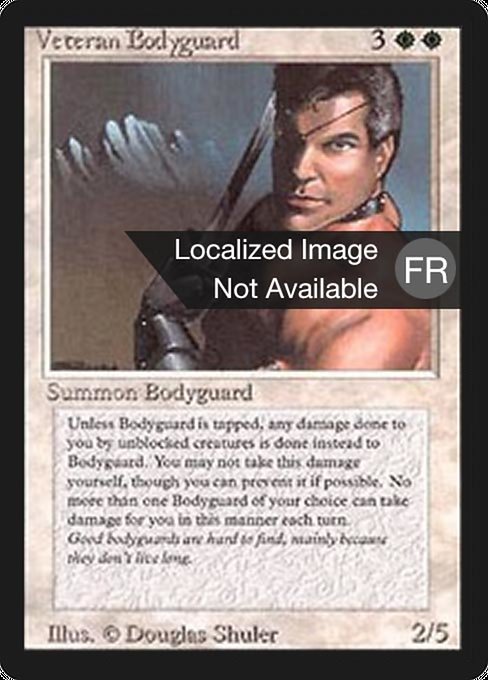 Veteran Bodyguard (42) [Foreign Black Border]