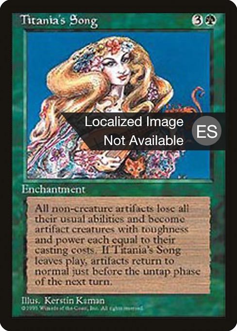 Titania's Song (276) [Fourth Edition Foreign Black Border]