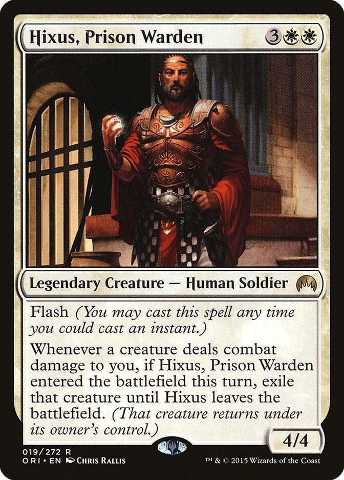 Hixus, Prison Warden (19) [Magic Origins]
