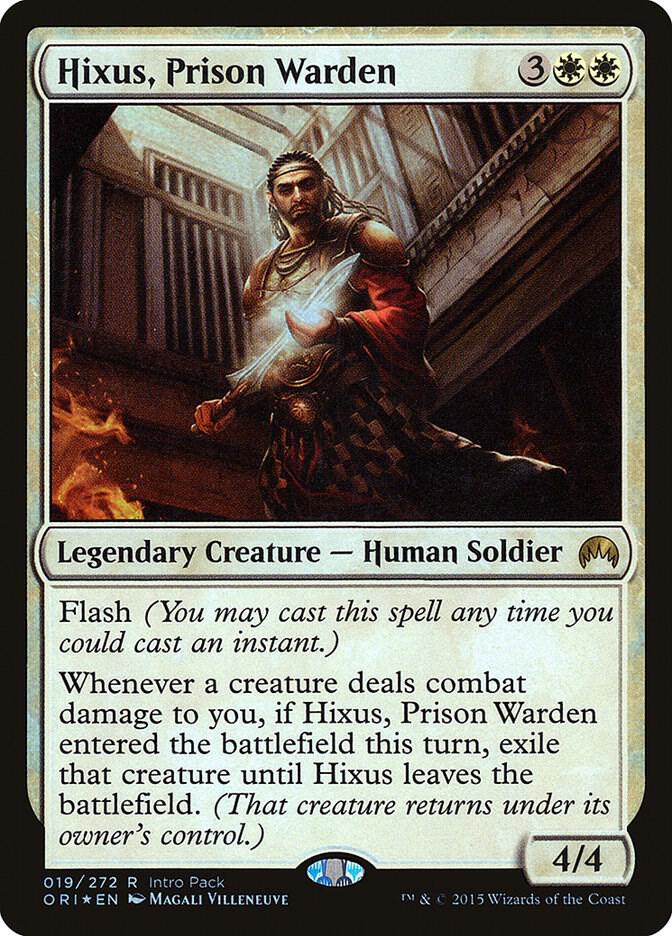 Hixus, Prison Warden (19) [Unique and Miscellaneous Promos]
