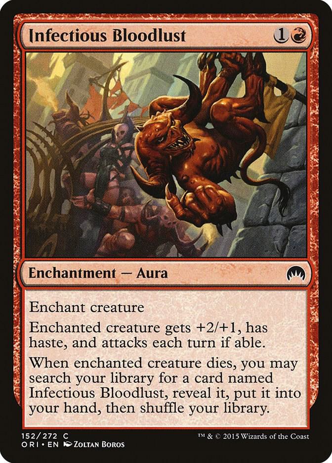 Infectious Bloodlust (152) [Magic Origins]