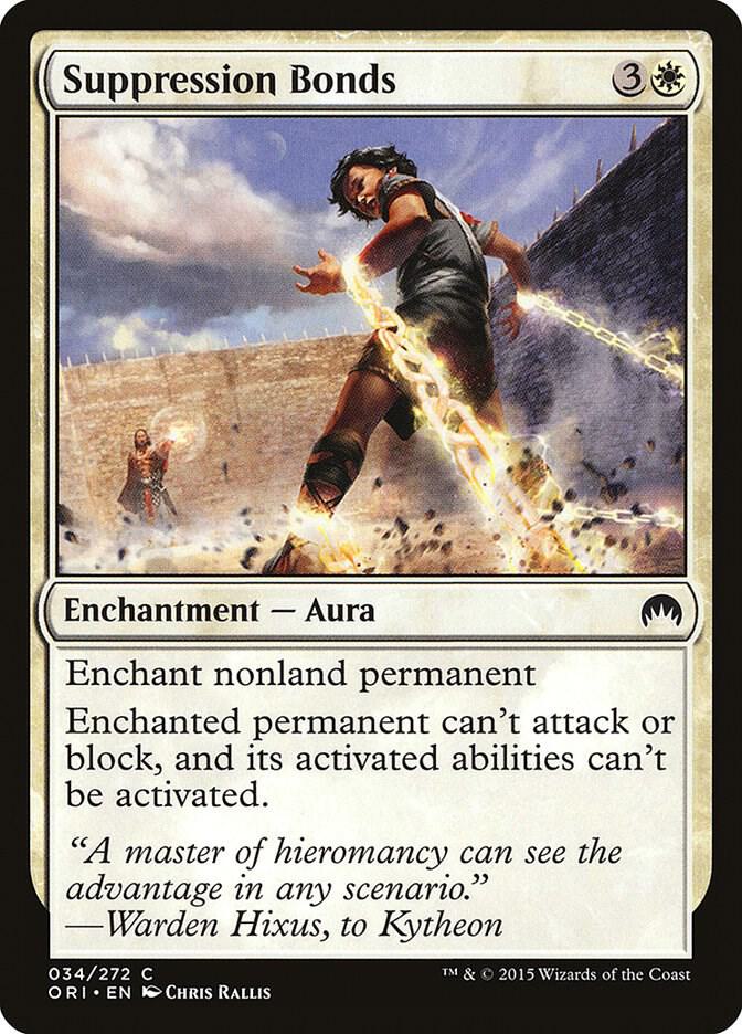 Suppression Bonds (34) [Magic Origins]