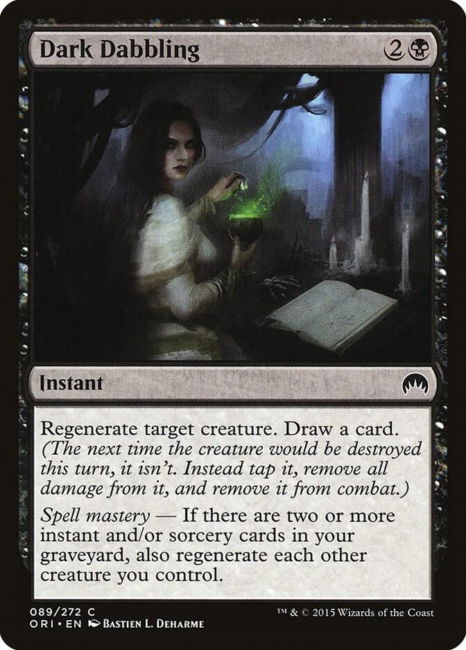 Dark Dabbling (89) [Magic Origins]
