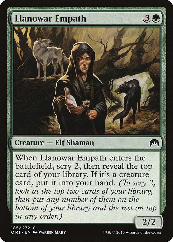 Llanowar Empath (185) [Magic Origins]