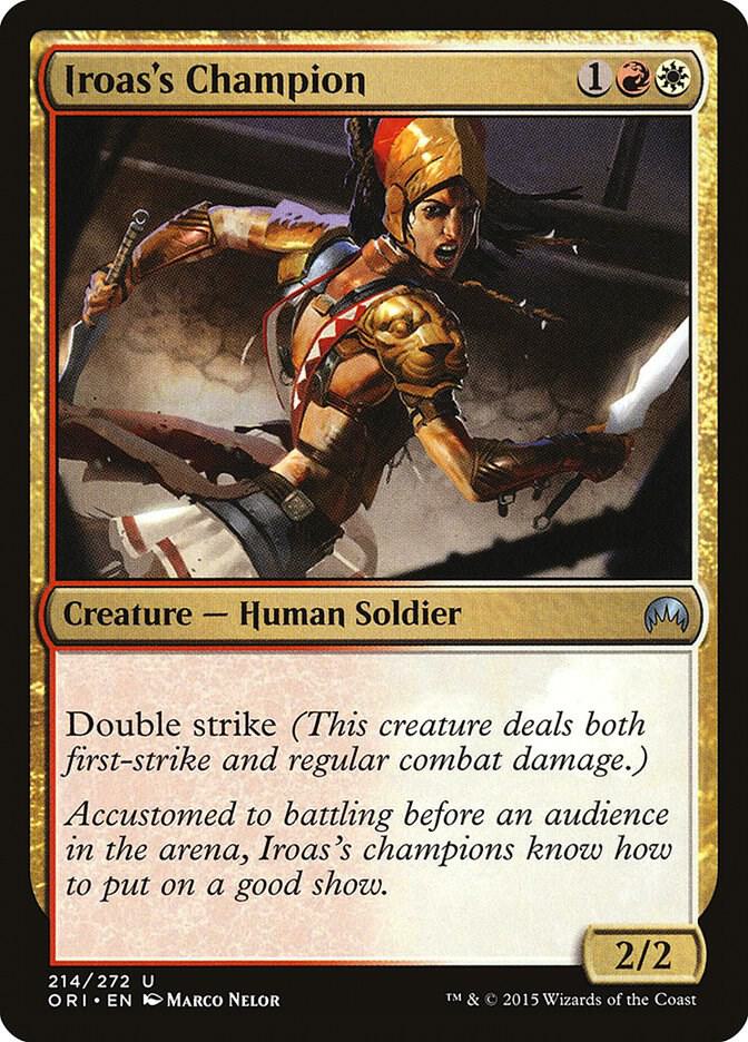 Iroas's Champion (214) [Magic Origins]