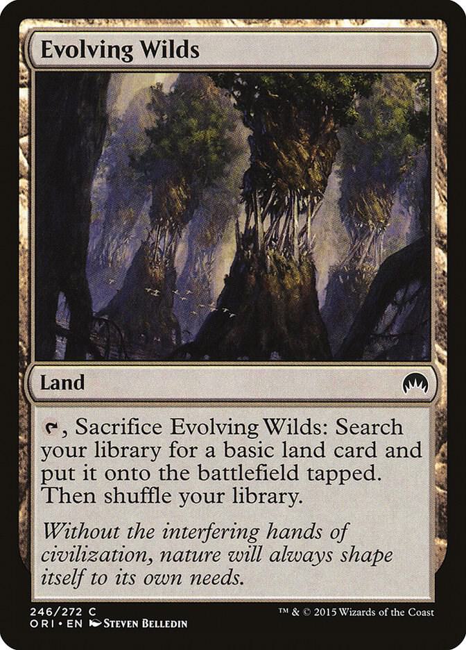 Evolving Wilds (246) [Magic Origins]