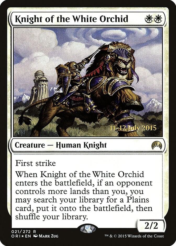 Knight of the White Orchid (21) [Prerelease Cards]