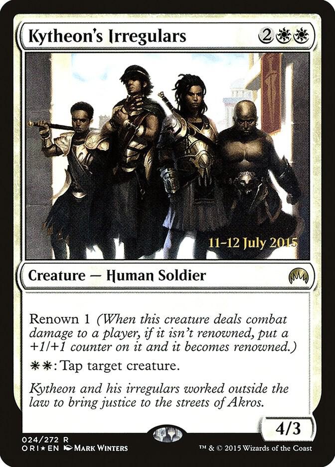Kytheon's Irregulars (24) [Prerelease Cards]