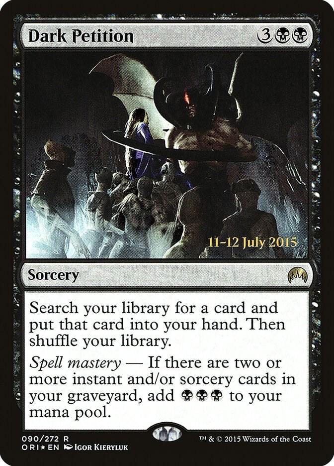 Dark Petition (90) [Prerelease Cards]