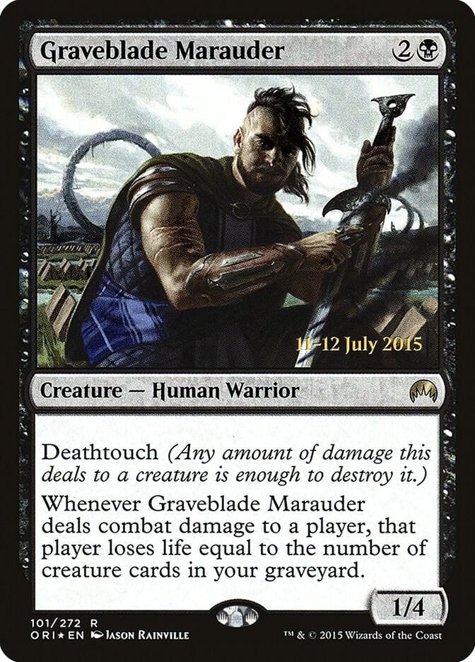 Graveblade Marauder (101) [Prerelease Cards]