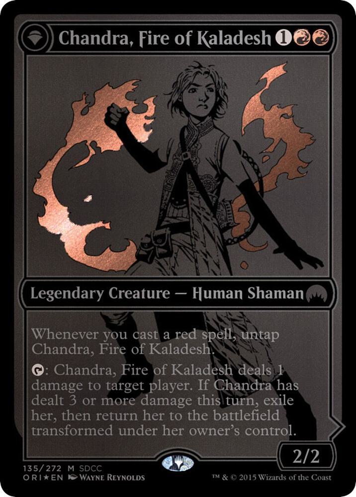 Chandra, Fire of Kaladesh (SDCC 2015 Exclusive) (135) [Media Promos]