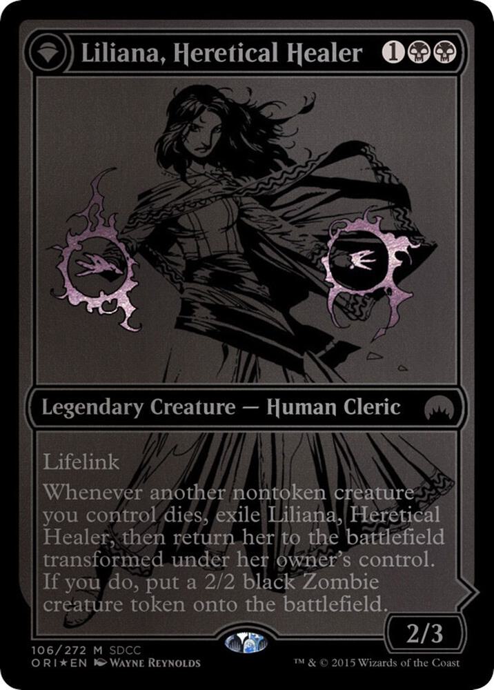 Liliana, Heretical Healer (SDCC 2015 Exclusive) (106) [Media Promos]