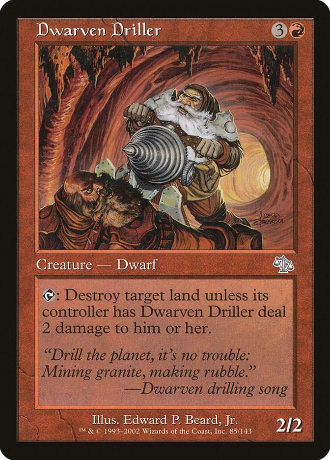Dwarven Driller (85) [Judgment]