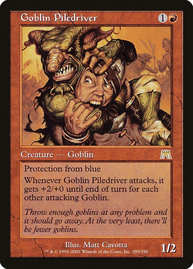 Goblin Piledriver (205) [Onslaught]