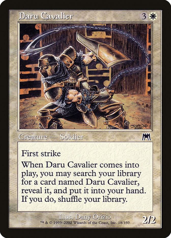 Daru Cavalier (18) [Onslaught]