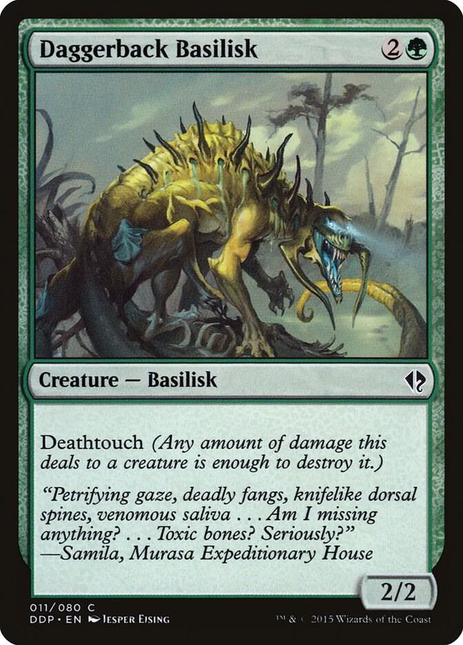 Daggerback Basilisk (11) [Duel Decks: Zendikar vs. Eldrazi]