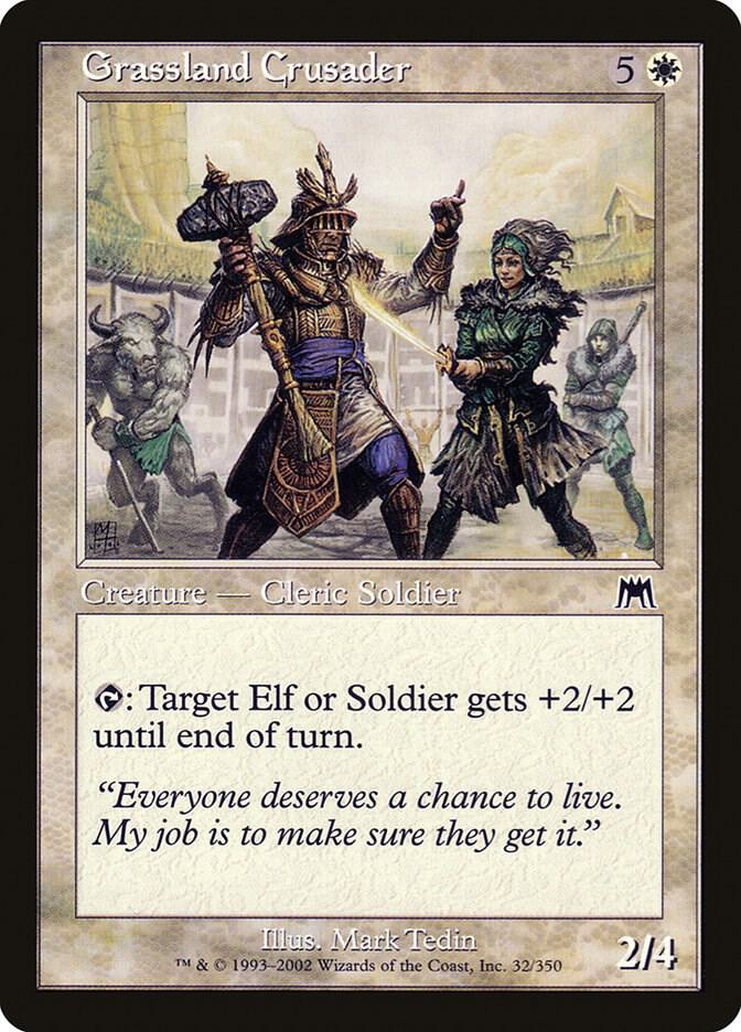 Grassland Crusader (32) [Onslaught]