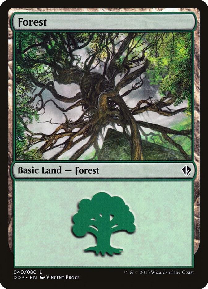 Forest (040) [Duel Decks: Zendikar vs. Eldrazi]
