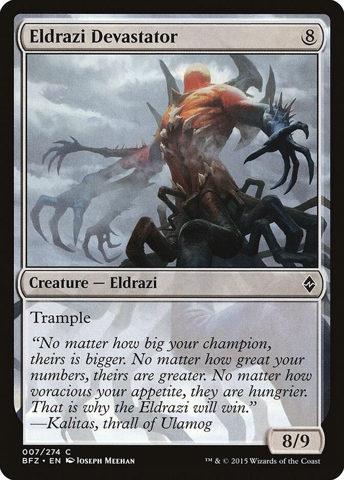 Eldrazi Devastator (7) [Battle for Zendikar]