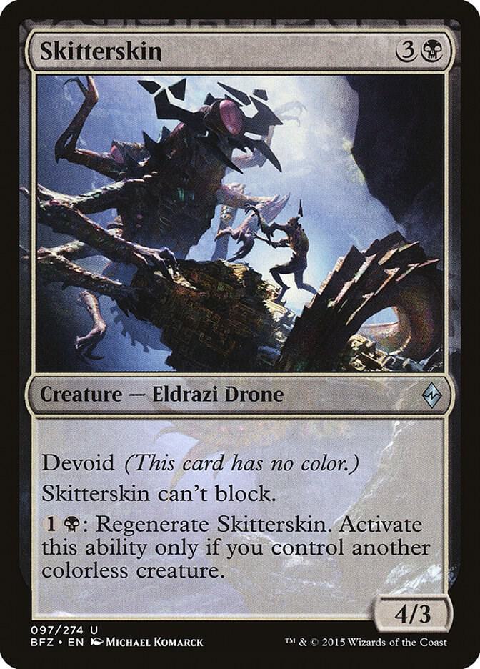 Skitterskin (97) [Battle for Zendikar]