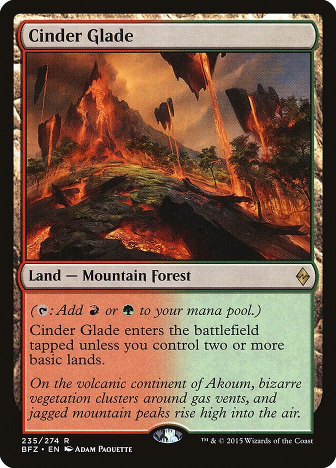 Cinder Glade (235) [Battle for Zendikar]