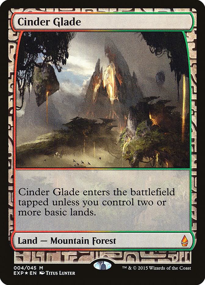 Cinder Glade (4) [Zendikar Expeditions]