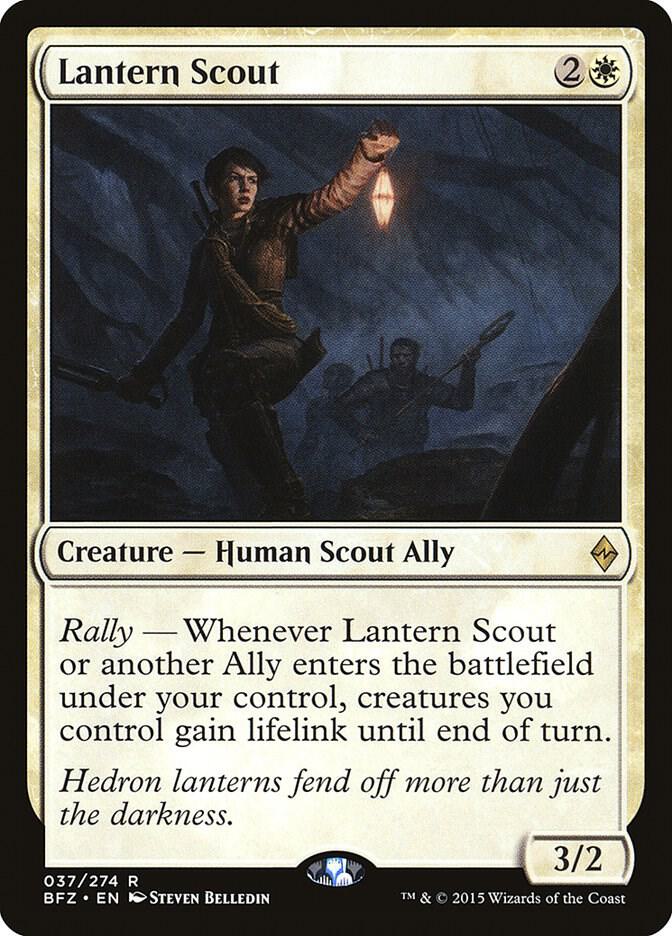 Lantern Scout (37) [Battle for Zendikar]