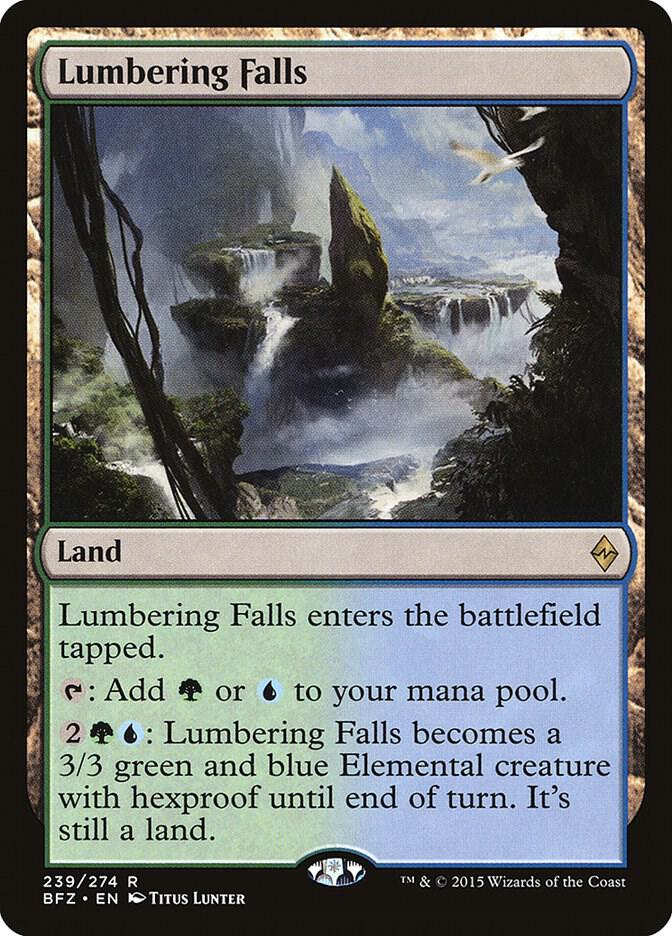 Lumbering Falls (239) [Battle for Zendikar]