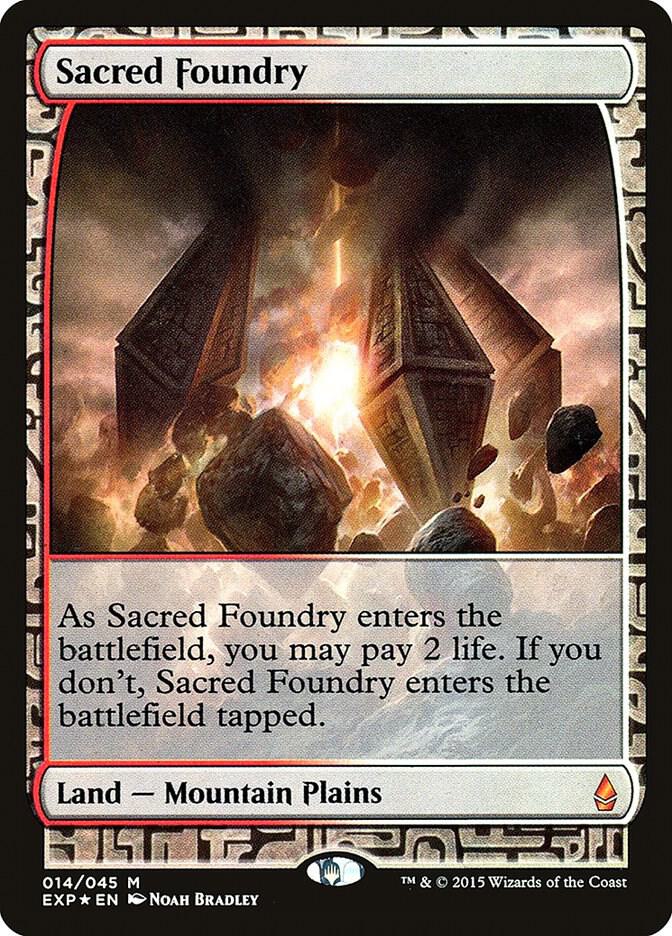 Sacred Foundry (14) [Zendikar Expeditions]