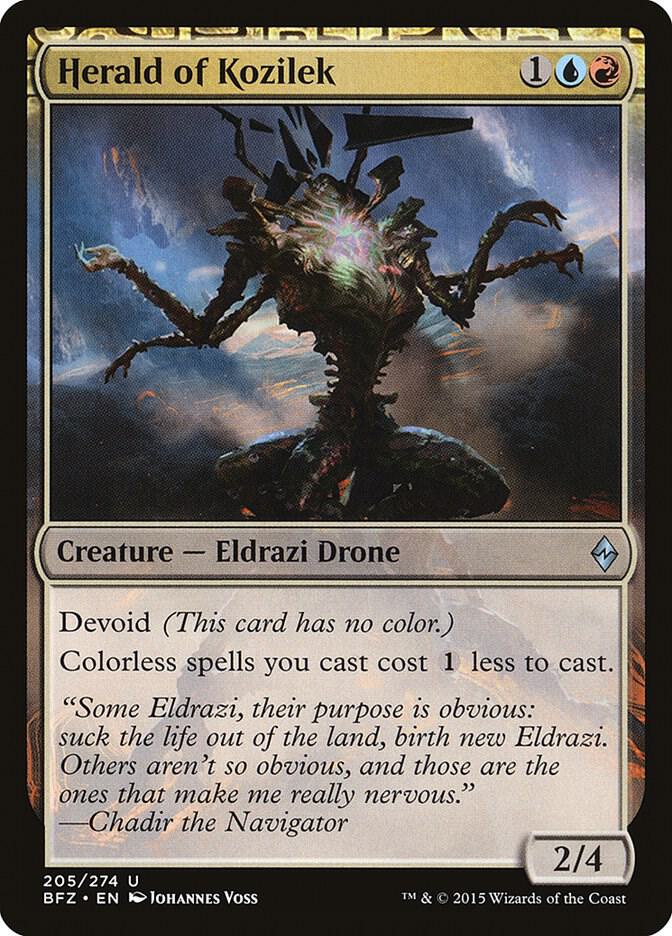 Herald of Kozilek (205) [Battle for Zendikar]