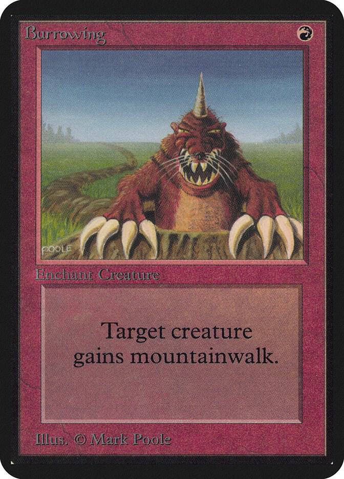 Burrowing (138) [Limited Edition Alpha]