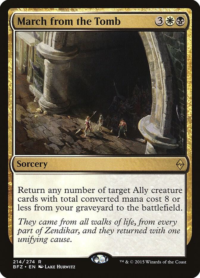 March from the Tomb (214) [Battle for Zendikar]