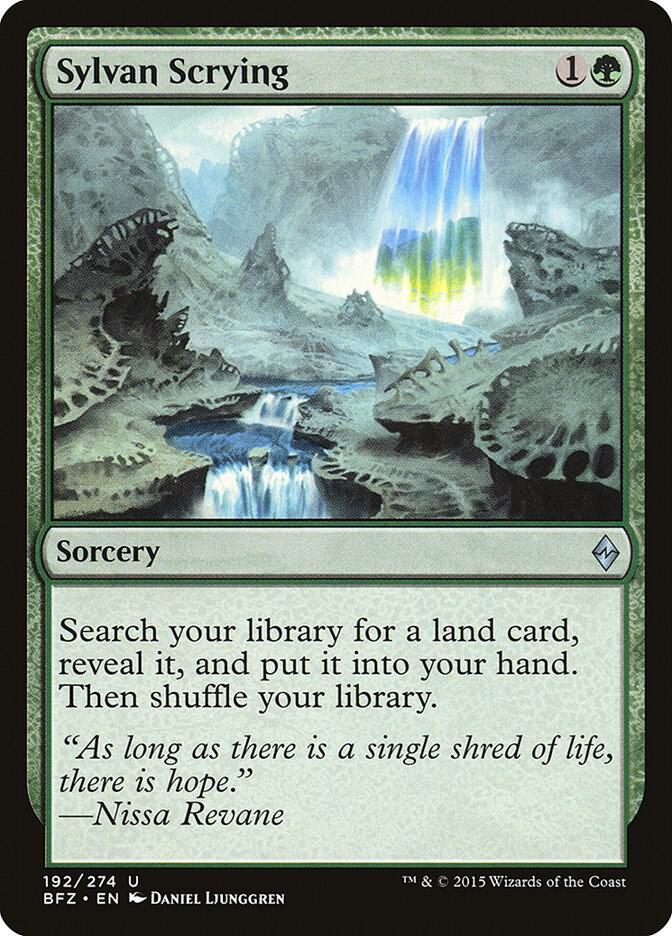 Sylvan Scrying (192) [Battle for Zendikar]