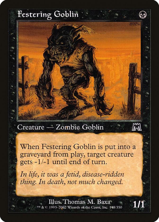 Festering Goblin (148) [Onslaught]