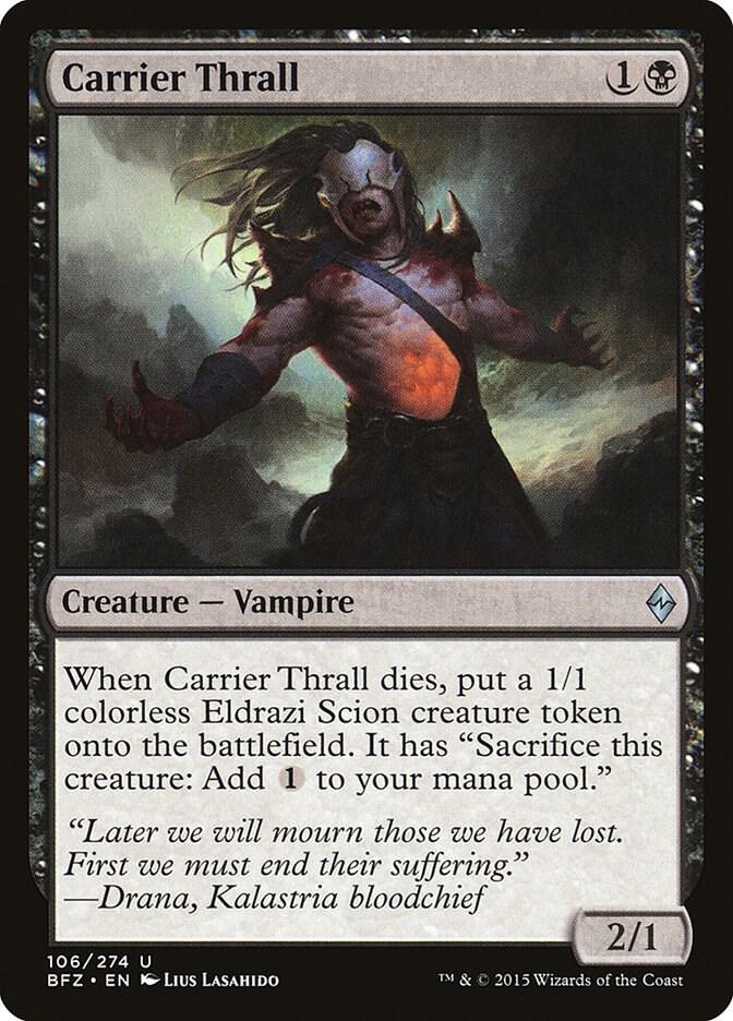 Carrier Thrall (106) [Battle for Zendikar]